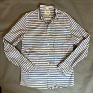 Bixby Nomad Shirt Mens M Slim Fit Striped Button Up Stitch Fix Shirt Casual